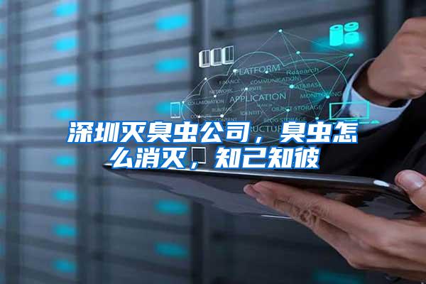 深圳滅臭蟲公司，臭蟲怎么消滅，知己知彼