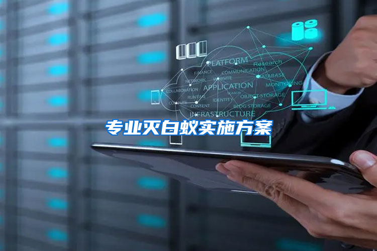 專業(yè)滅白蟻實(shí)施方案