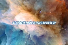 農貿市場蟲害怎么控制最有效